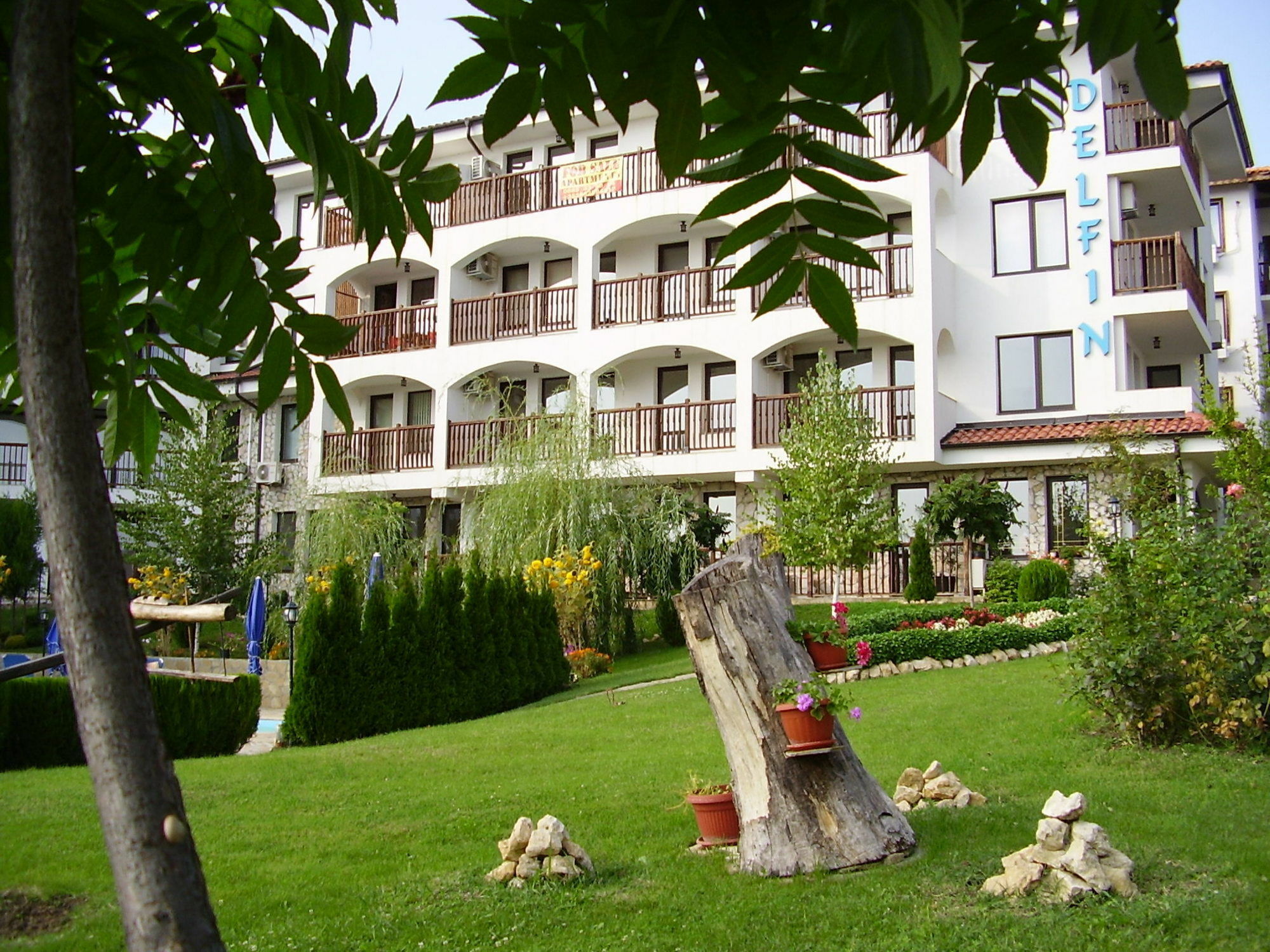 Delfin Apart Complex Sveti Vlas Exteriör bild