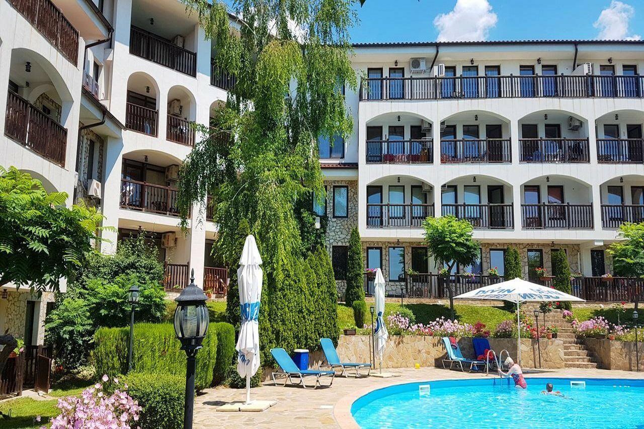 Delfin Apart Complex Sveti Vlas Exteriör bild